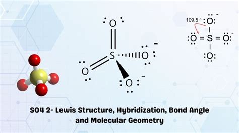 so42- lewis structure|SO42 Lewis Structure, Molecular Geometry, .